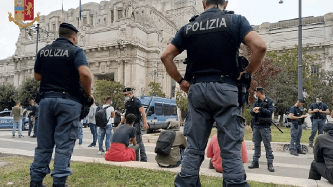 Marocchino arrestato