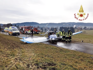 incidente Asiago ultraleggero